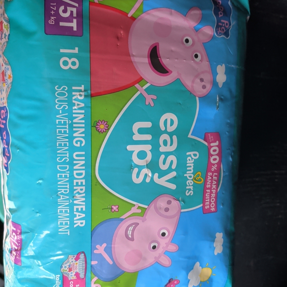 Pampers Easy Ups Training Underwear - Pink and Blue